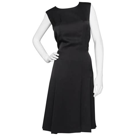 vintage black chanel dress|pre owned Chanel dresses.